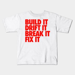 Drift Car Owner Kids T-Shirt